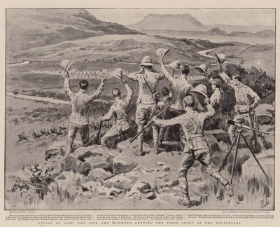 ついに救済、傷病者は救急隊員の最初の光景を手に入れる 作： Frank Dadd